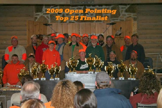 2009 Open Pointing Division Finalists