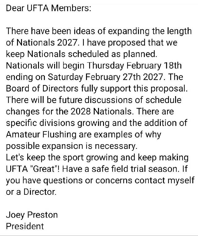 UFTA MEMBERS 